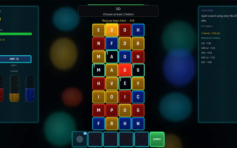 Tumble Type screenshot